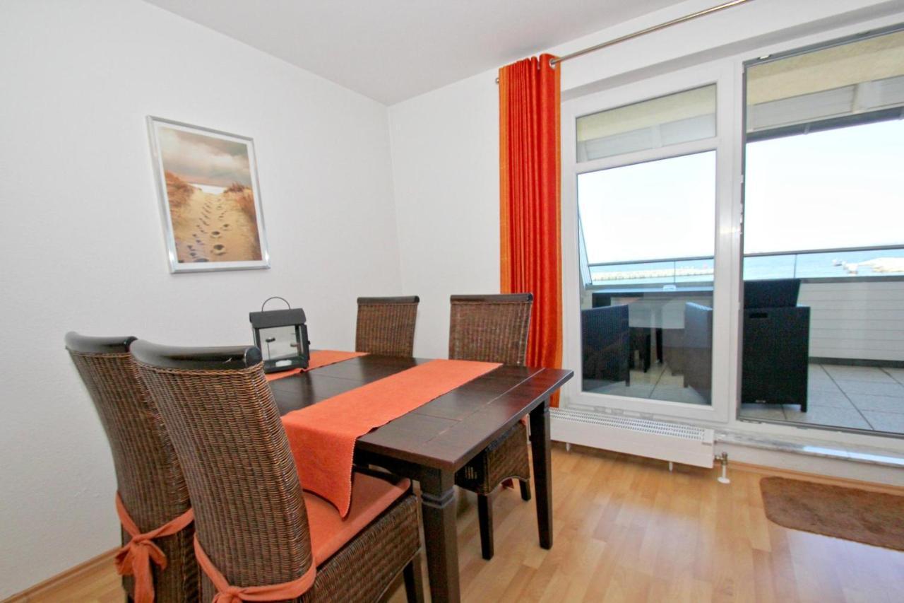 Hafennahe Ferienwohnung Mit Balkon Und Meerblick - Hafenhaeuser Wiek Wohnung 14 Wiek auf Ruegen Luaran gambar